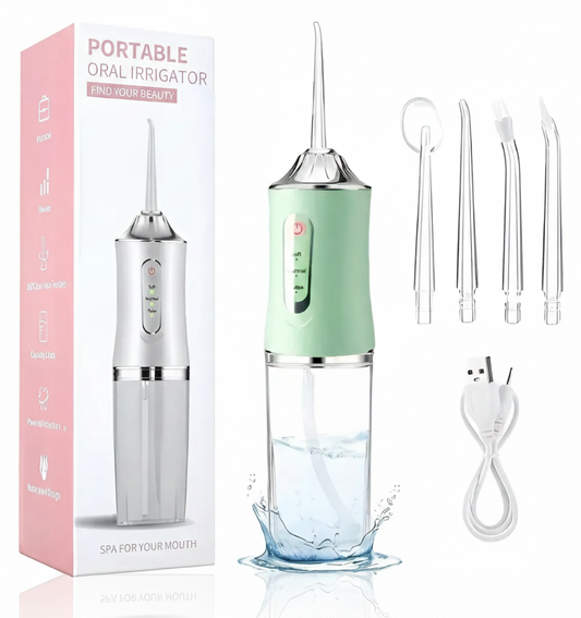 Bocas Limpias y sanas con el Espectacular Irrigador Bucal